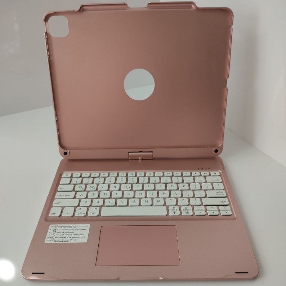 Tablet Case with Keyboard for 11in/10.9in iOS Tablet